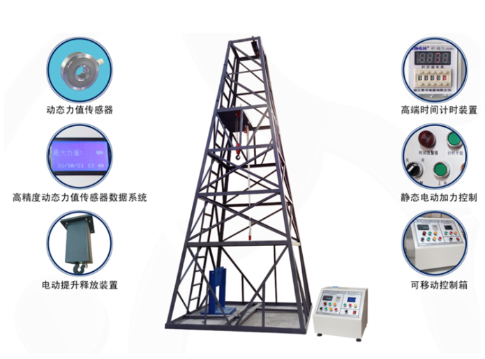 AQD-DT-T3安全帶整體動(dòng)態(tài)負(fù)荷、靜態(tài)負(fù)荷測(cè)試儀